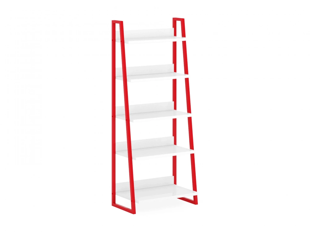 Стеллаж Board малый (красный, белый)